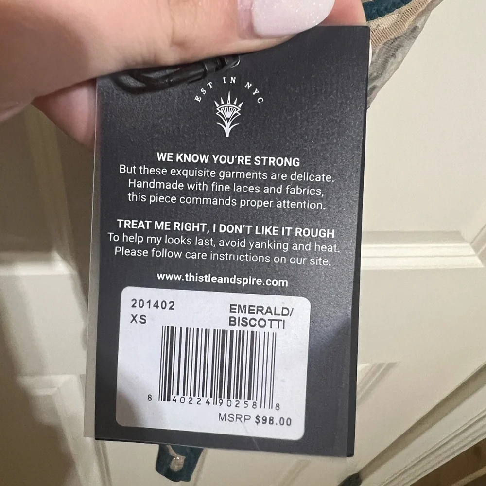 NWT Thistle and Spire Brooklyn Haze Bodysuit - Picture 4 of 4